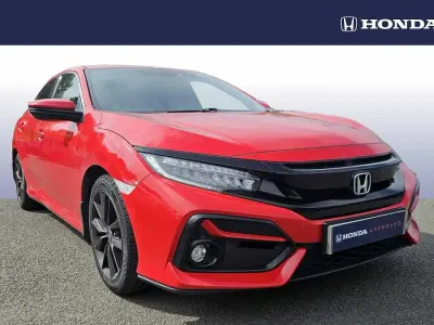 Used Honda Civic SR 126 HP (92 kW) 2020 Rallye red