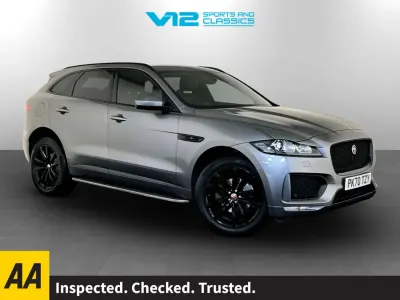Käytetty Jaguar F-Pace Chequered Flag 180 HP (132 kW) 2020 Harmaa Katumaasturi