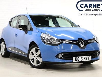 Used Renault Clio IV Dynamique 75 HP (55 kW) 2016 Blue Hatchback