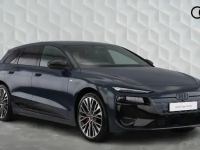 Ny Audi A6 e-tron Performance 269 kW (367 HK) 2025 Blå Kombi