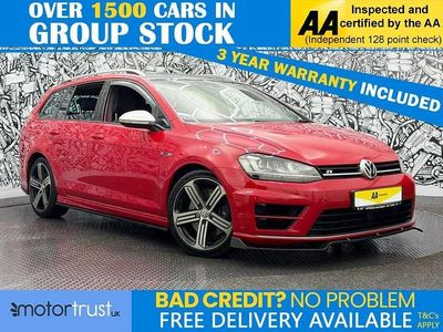 Used VW Golf VII R 2017 Red Estate