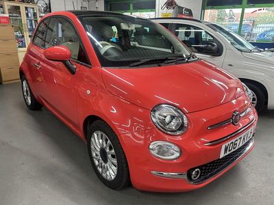Used Fiat 500 Lounge 69 HP (50 kW) 2018 Pink Hatchback