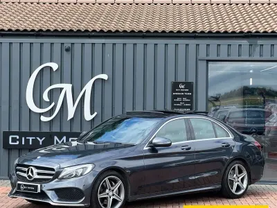 Used Mercedes C200 AMG Line Premium 136 HP (100 kW) 2016 Grey Sedan