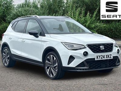 Used Seat Arona FR Sport 115 HP (84 kW) 2024 Nevada white SUV