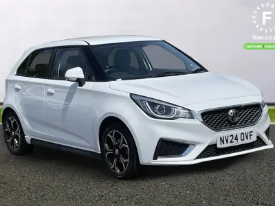 Used MG MG3 Exclusive 106 HP (77 kW) 2024 White Hatchback