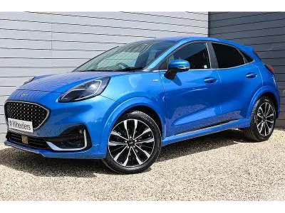 Usado Ford Puma ST-Line X 155 HP (114 kW) 2022 Azul SUV