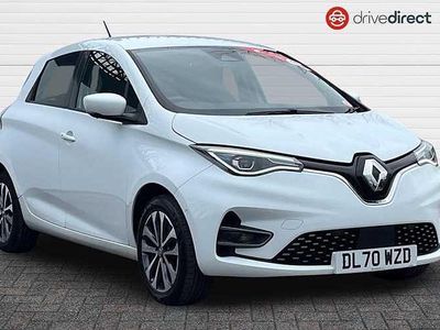 Used Renault Zoe GT-Line 100 kW (136 HP) 2020 White Hatchback