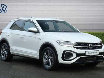 Used VW T-Roc R-line 150 HP (110 kW) 2025 White SUV