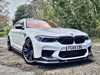 Used BMW M5 Comfort Edition 2019 White Sedan