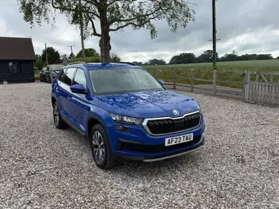 Used Skoda Kodiaq SE Drive 150 HP (110 kW) 2023 Blue SUV