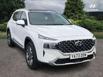 White Used 2023 Hyundai Santa Fe Ultimate SUV | £32,999 (Fair price)