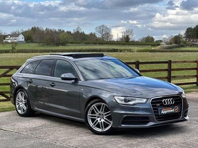 Begagnad Audi A6 S-Line 2013 Grå Kombi