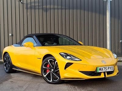 Used MG Cyberster 375 kW (510 HP) 2025 Yellow Cabriolet