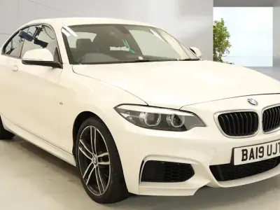 Usado BMW 218 M Sport 136 CV (100 kW) 2019 Blanco Coupe