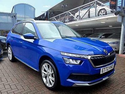 Used Skoda Kamiq SE L Executive 147 HP (108 kW) 2022 Energy blue SUV