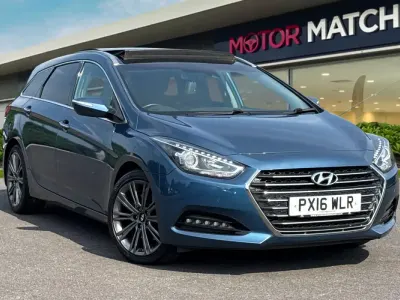 Used Hyundai i40 Premium 2016 Blue Estate