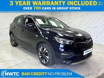 Used Vauxhall Grandland X Sport 130 HP (95 kW) 2019 Blue SUV