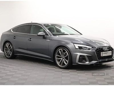 Grey Used 2022 Audi A5 S-Line Hatchback | £24,495 (Fair price)