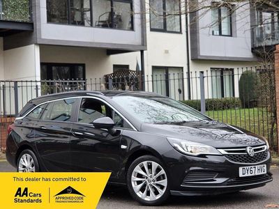 Used Vauxhall Astra Design Edition 2017 Black Estate