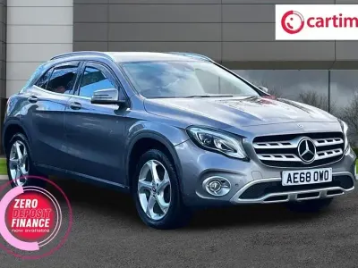 Käytetty Mercedes GLA220 Premium 2018 Harmaa Katumaasturi