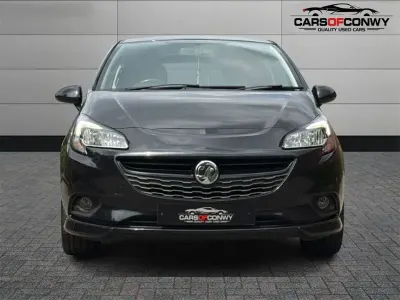 Used Vauxhall Corsa Edition 90 HP (66 kW) 2016 Black Hatchback