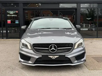 Begagnad Mercedes CLA220 AMG 2016 Grå Sedan