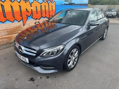 Used Mercedes C200 136 HP (100 kW) 2015 Grey Sedan