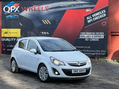 Used Vauxhall Corsa 2013 White Hatchback
