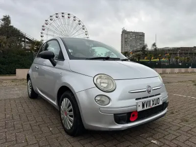 Used Fiat 500 Pop 69 HP (50 kW) 2011 Silver Hatchback