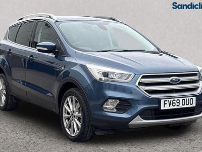 Used Ford Kuga Titanium 150 HP (110 kW) 2019 Blue SUV