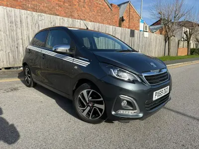 Used Peugeot 108 Collection 70 HP (51 kW) 2019 Grey Hatchback