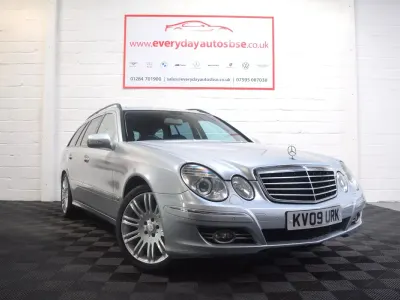 Used Mercedes E320 2009 Silver Estate