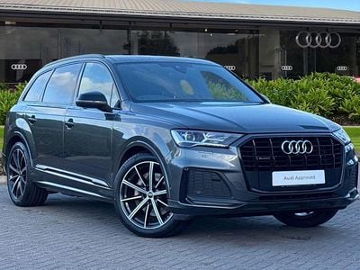 Grey Used 2022 Audi Q7 Black Edition SUV | £40,250 (Fair price)