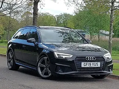 Used Audi A4 Black Edition 190 HP (139 kW) 2019 Black Estate