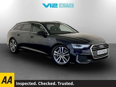 Blue Used 2022 Audi A6 S-Line Estate | £21,795 (Fair price)