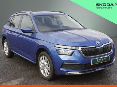 Used Skoda Kamiq SE 94 HP (69 kW) 2020 Race blue metallic SUV
