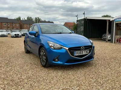 Used Mazda 2 Inclusive 2015 Blue Hatchback