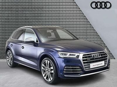 Begagnad Audi SQ5 S-Line 354 HK (260 kW) 2018 Blå SUV