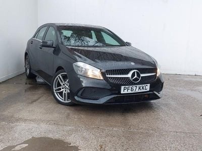 Black Used 2018 Mercedes A180 AMG line Hatchback | £11,498 (Fair price)