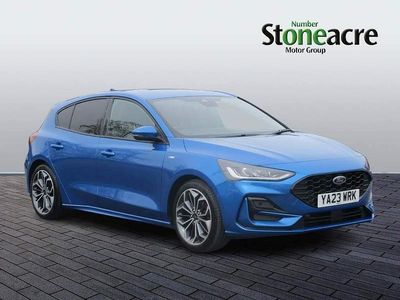 Blue Used 2023 Ford Focus ST-Line X Hatchback | £17,093 (Fair price)