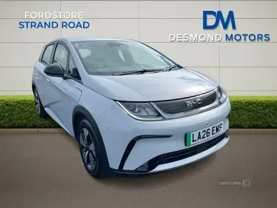 New BYD Dolphin Active 69 kW (95 HP) 2026 White Hatchback