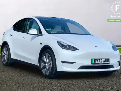 Used Tesla Model Y Long Range AWD 286 kW (389 HP) 2022 White SUV