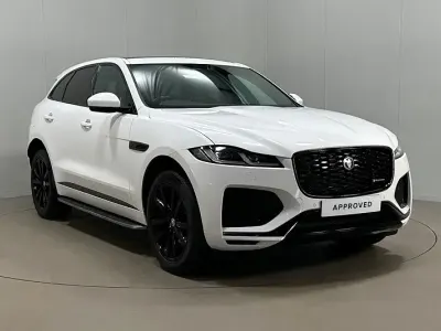 Begagnad Jaguar F-Pace R-Dynamic 201 HK (147 kW) 2022 Vit SUV