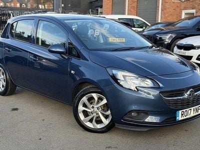 Used Vauxhall Corsa 90 HP (66 kW) 2017 Blue Hatchback