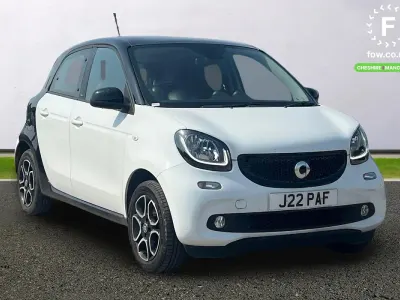 Used Smart ForFour Premium 71 HP (52 kW) 2019 Black Hatchback