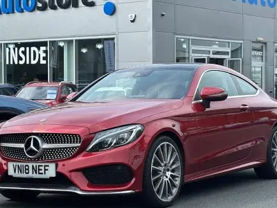 Used Mercedes C200 AMG line 184 HP (135 kW) 2018 Coupe