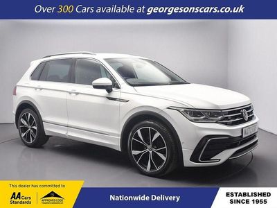 Used VW Tiguan R-line 150 HP (110 kW) 2022 White SUV