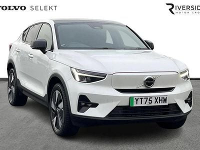 White New 2025 Volvo C40 Plus SUV | £37,990