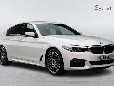 Used BMW 520 M Sport 188 HP (138 kW) 2020 White Sedan