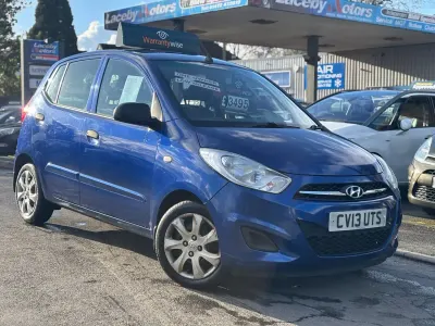 Gebraucht Hyundai i10 Classic 83 PS (61 kW) 2013 Blau Kleinwagen